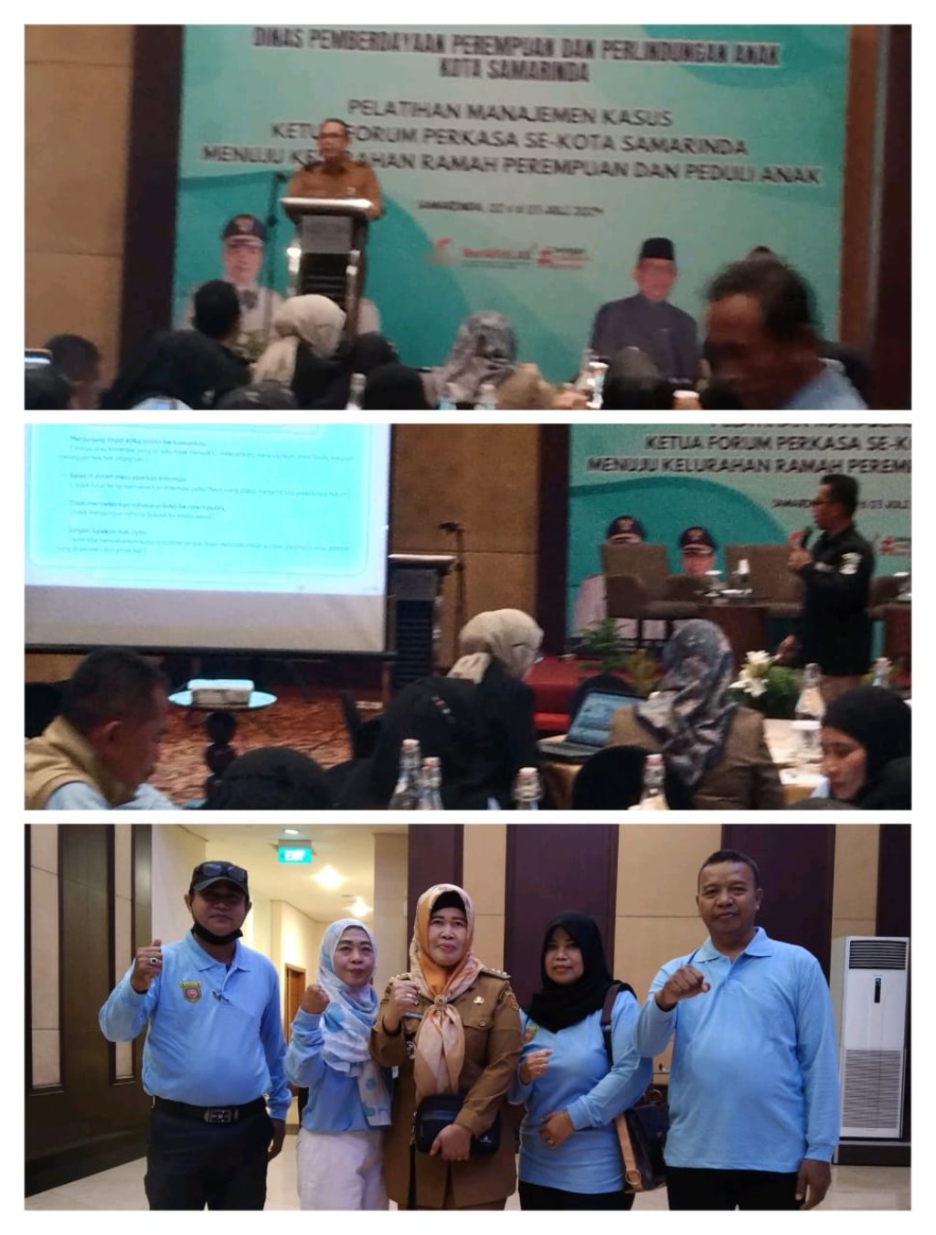 Pelatihan Manajemen Kasus Ketua Forum Perkasa Se Kota Samarinda
