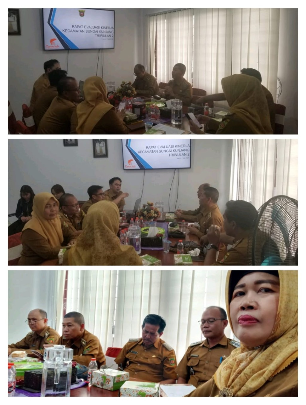 Rapat Koordinasi dan Evaluasi Realisasi Keuangan Triwulan 2
