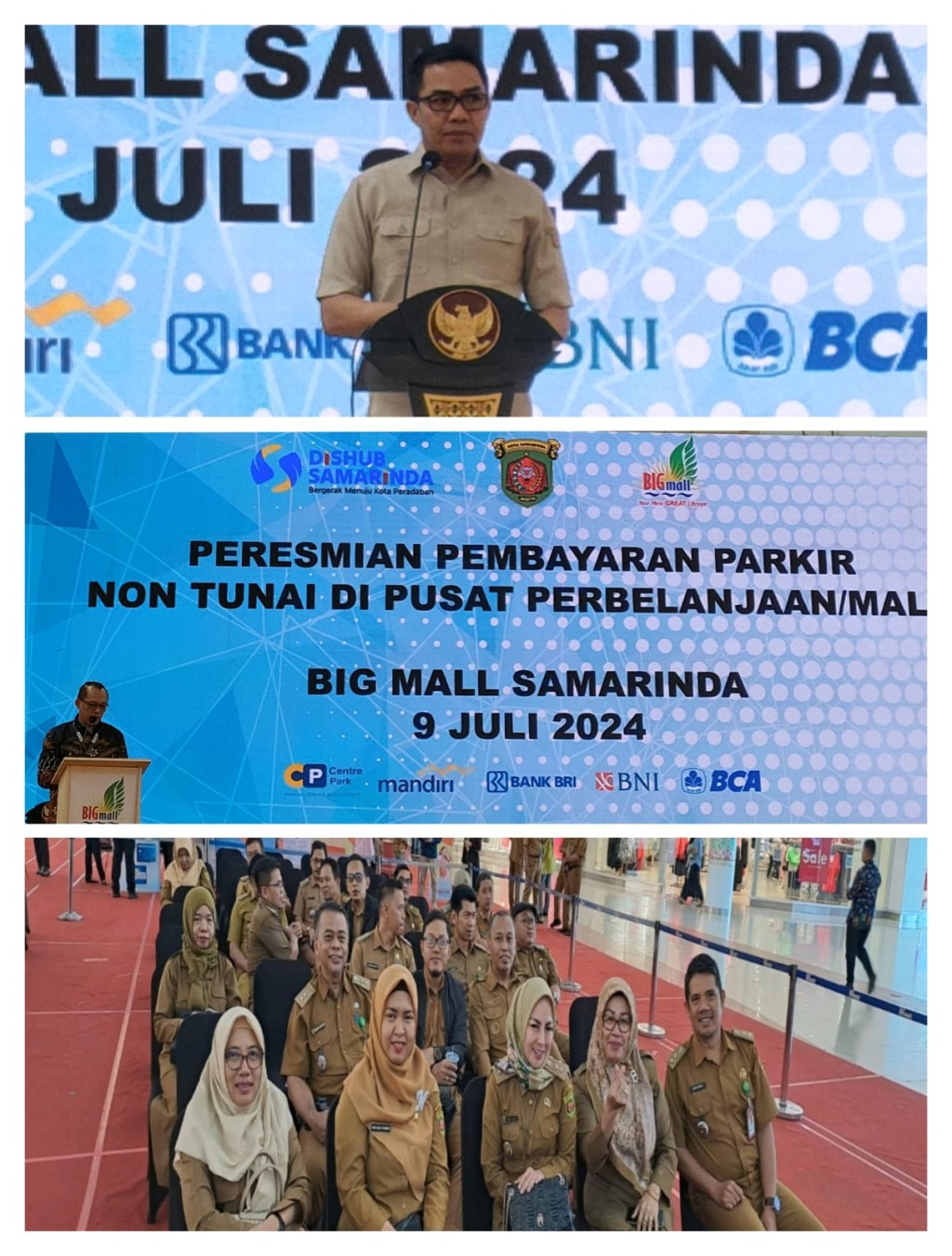 Peresmian Pembayaran Non Tunai di Pusat Perbelanjaan/MALL
