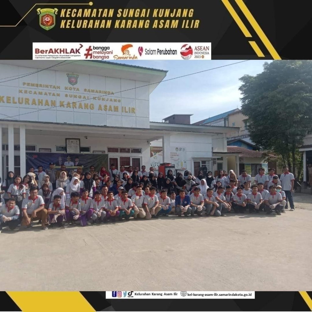Bakti Sosial Pemuda yang dilaksanakan oleh Dinas Pemuda dan Olahraga Provinsi Kalimantan Timur