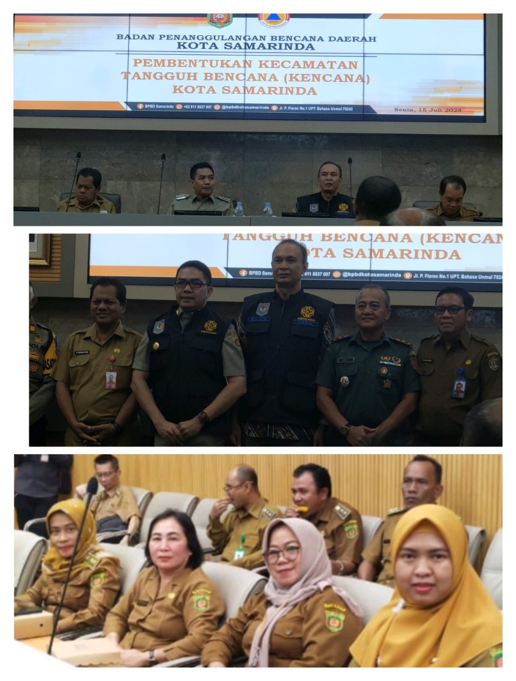Pembentukan Kecamatan Tangguh Bencana (KENCANA) Kota Samarinda