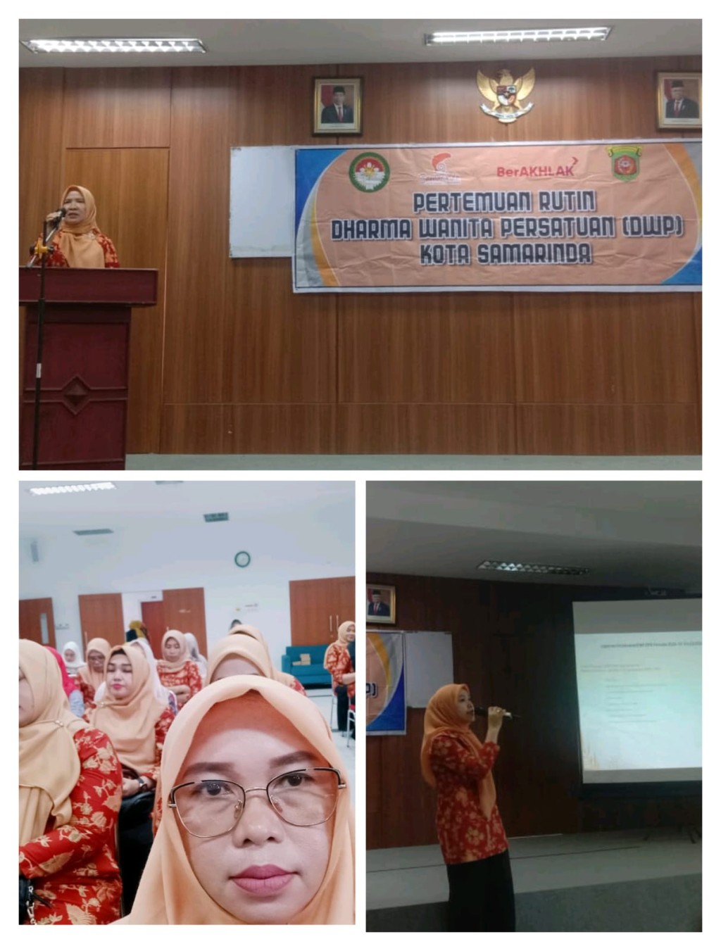 Pertemuan Rutin Dharma Wanita Persatuan Kota Samarinda