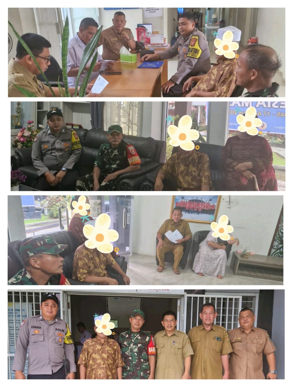 Menindaklanjuti laporan Ketua RT. 07 Kelurahan Karang Asam Ilir terkait OT (Orang Terlantar)