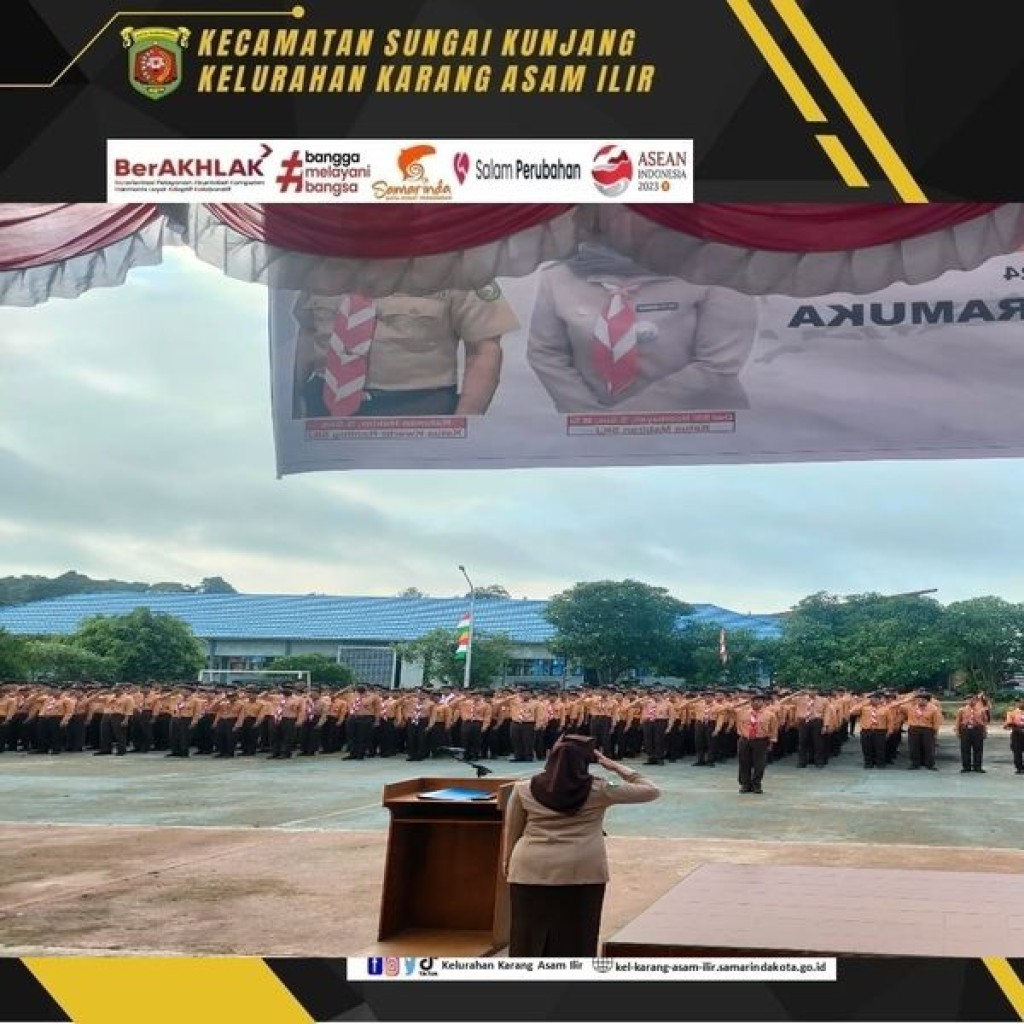 Apel Memperingati Hari Pramuka Ke 63 Tahun 2024