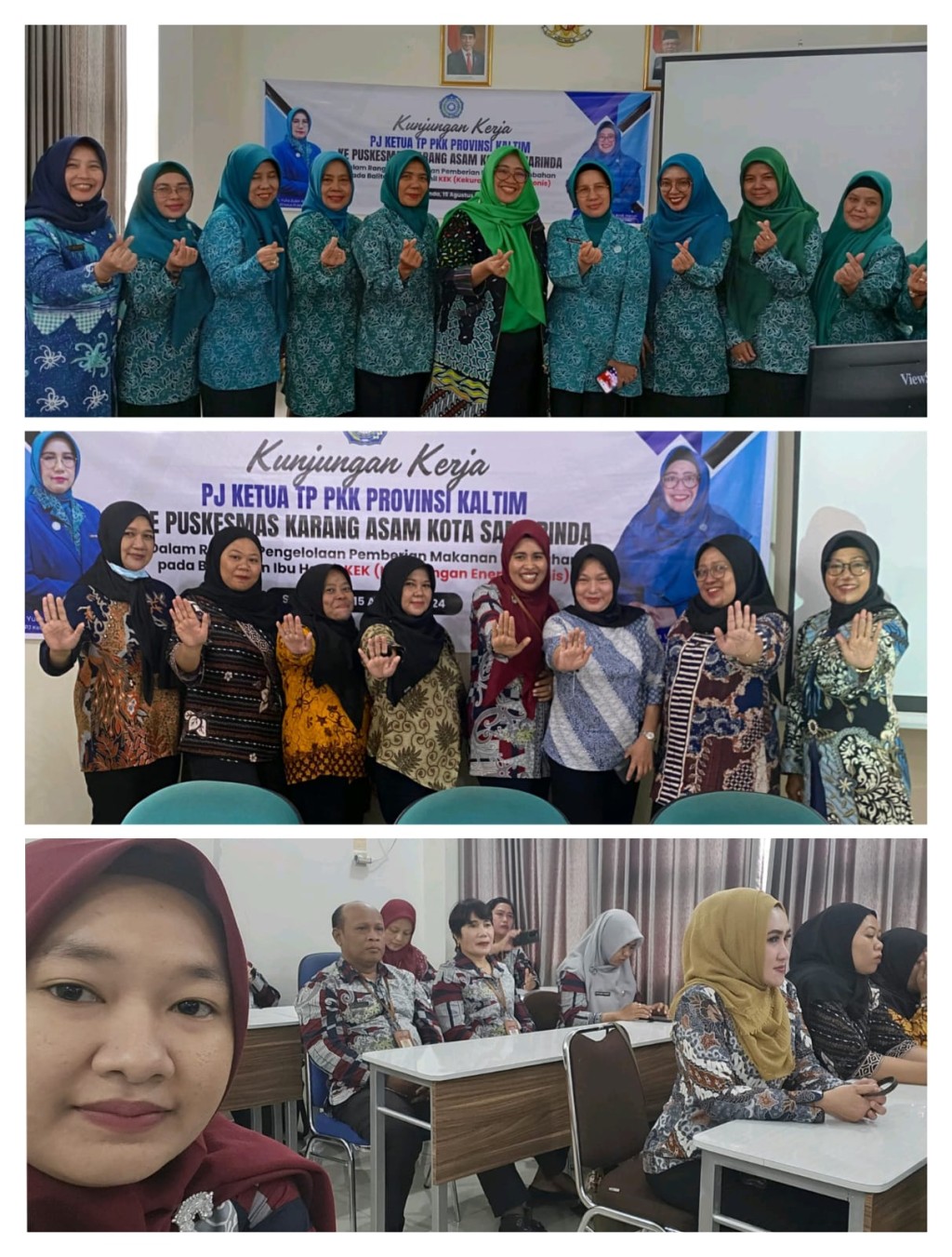 Kunjungan Kerja PJ Ketua TP PKK Provinsi Kalimantan Timur