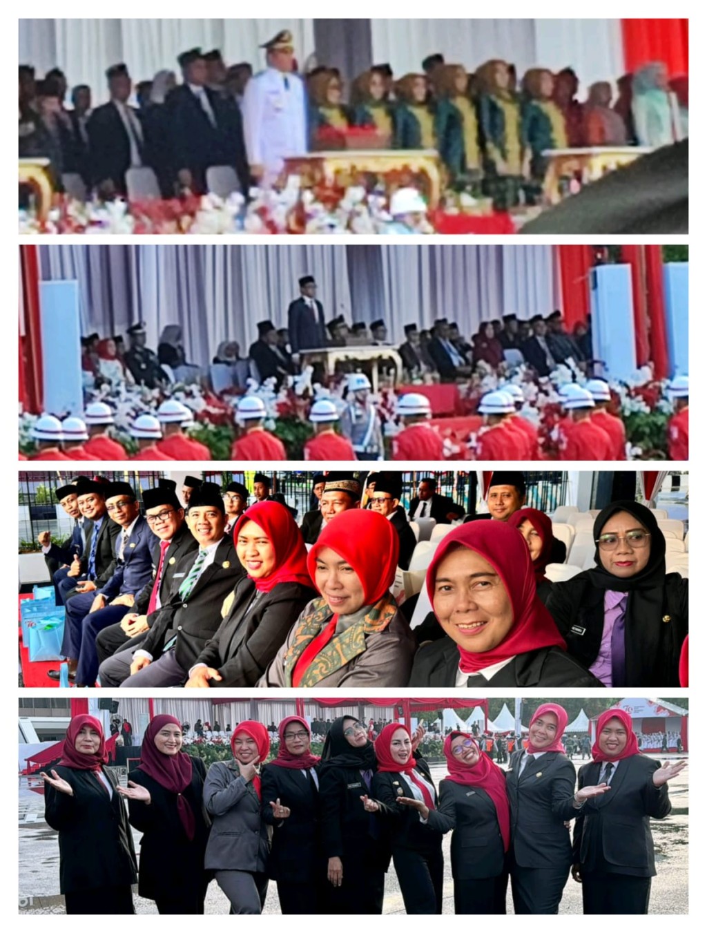 Upacara Penaikan dan Penurunan Bendera peringatan HUT RI ke-79