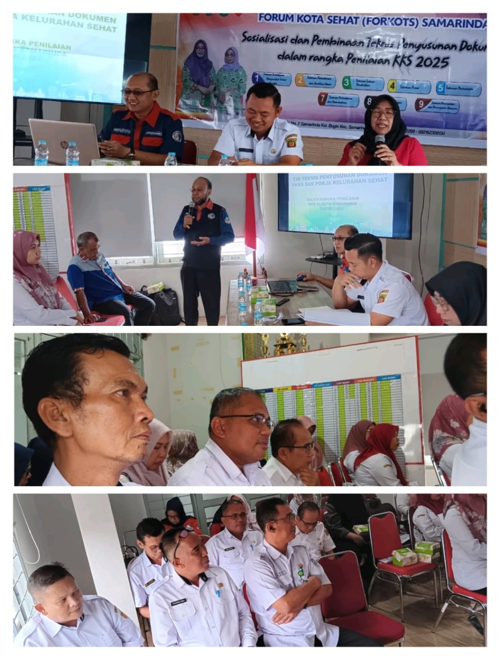 Pembinaan Forkots Kota Sehat Kota Samarinda