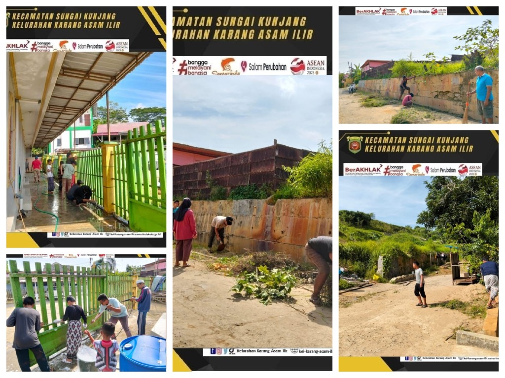 Gotong Royong di Lingkungan RT. 29