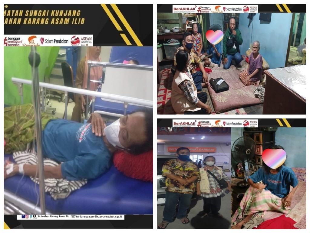 Penanganan warga sakit di RT. 19