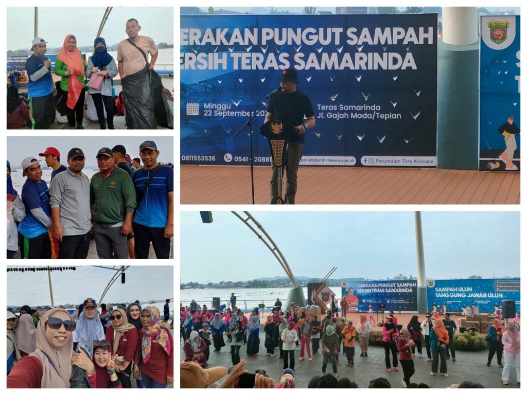 Gerakan Pungut Sampah Bersih Teras Samarinda