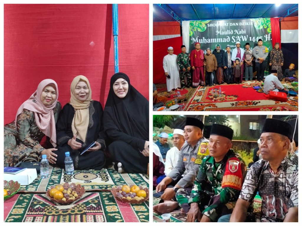 Sholawat dan Dzikir Maulid Nabi Muhammad SAW 1446 H bertempat di RT. 35