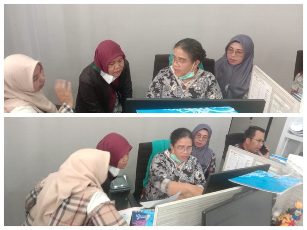 Konsultasi dan Koordinasi ke BPKAD terkait tindak lanjut indikasi kurang bayar pajak - pajak pusat semester 1