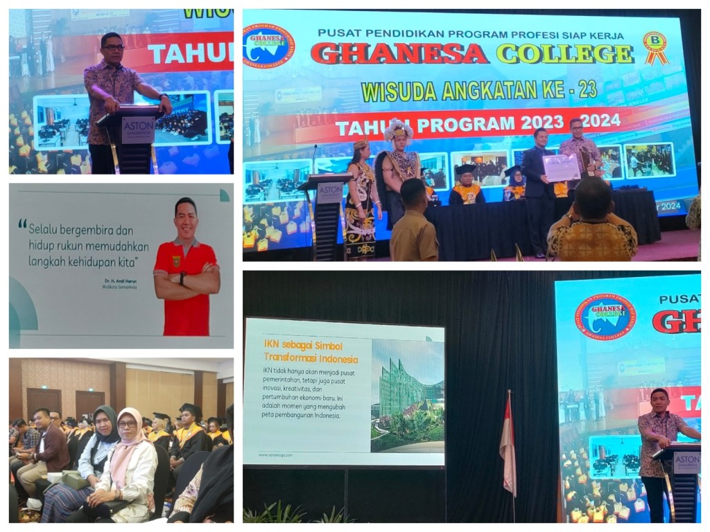 Wisuda Angkatan Ke 23 Tahun 2024 Ghanesha College