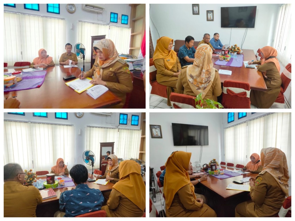 Rapat koordinasi terkait persiapan permintaan keterangan /wawancara oleh BPK RI terkait Pengelolaan Sampah