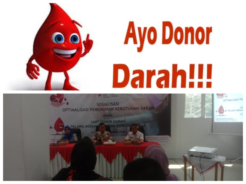 Sosialisasi Optimalisasi Pemenuhan Kebutuhan Darah pada Unit Donor Darah PMI Kota Samarinda