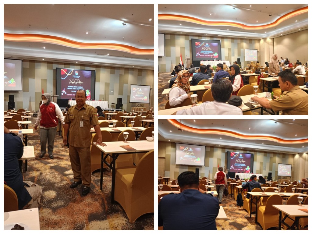 Rapat Koordinasi Persiapan Konsolidasi Daerah Tingkat Kota Samarinda yang dilaksanakan KPU Kota Samarinda