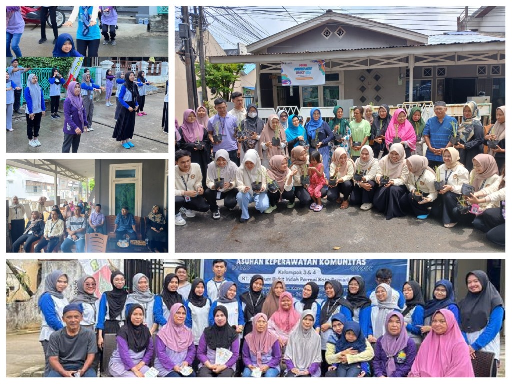Implementasi Asuhan Keperawatan Komunitas dari Mahasiswa/i UMKT Samarinda dan UPTD. Puskesmas Karang Asam bertempat di RT. 27 dan RT. 29