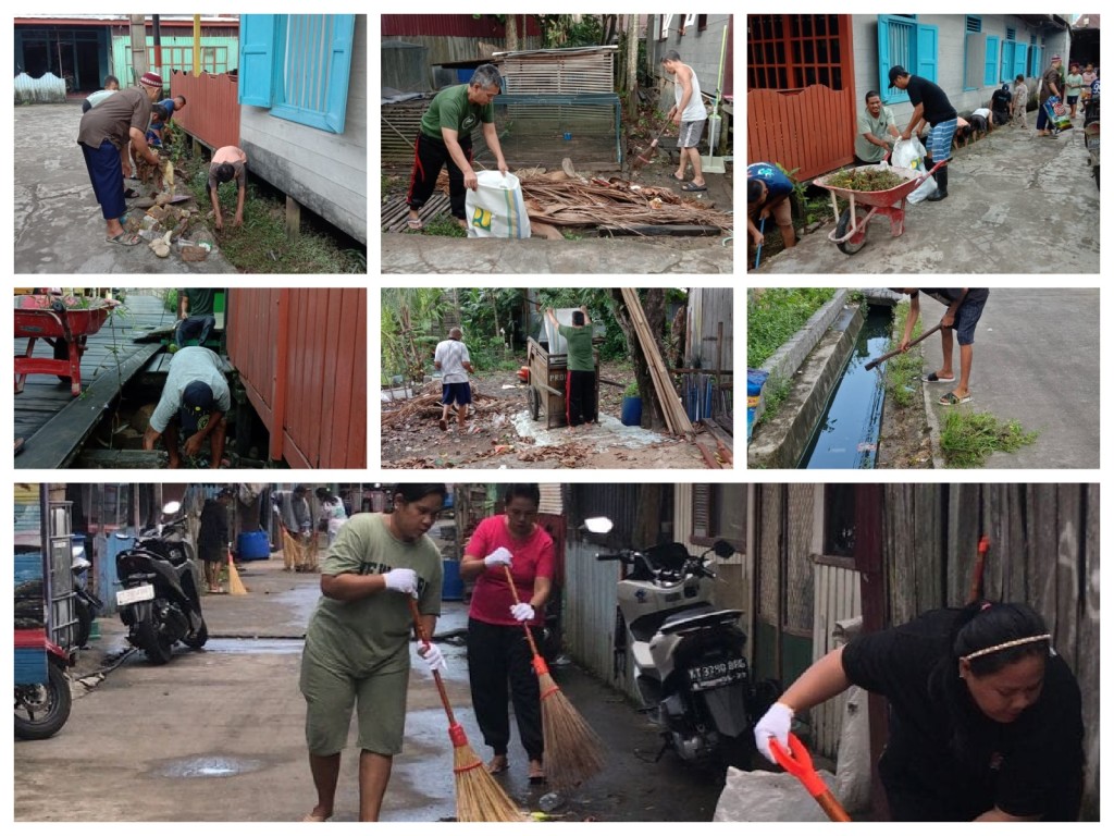 Pelaksanaan Gotong Royong di RT. 07, 09, 20 dan 31