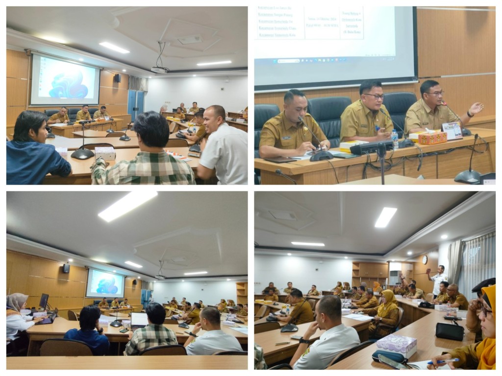 Rapat Koordinasi Pelaksanaan Kelurahan dan Kecamatan Digital