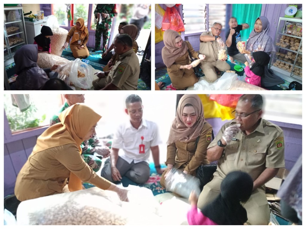 Kunjungan ke UMKM Kelurahan Karang Asam Ilir