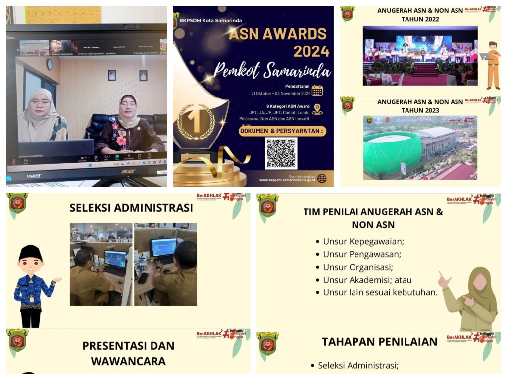Zoom Meeting Sosialisasi Anugerah ASN dan Non ASN Tahun 2024