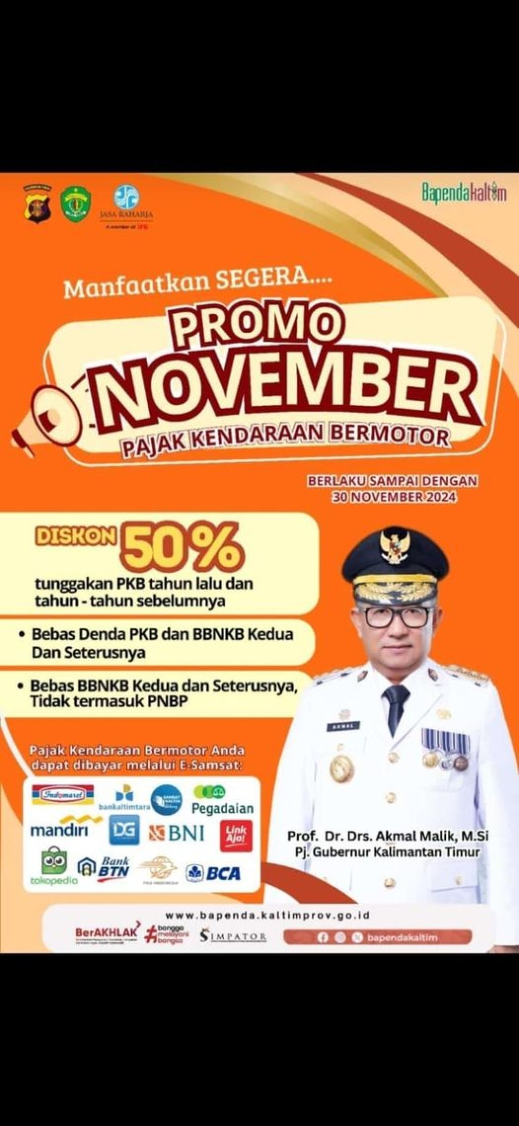 Kepada Yth. Warga Kelurahan Karang Asam Ilir