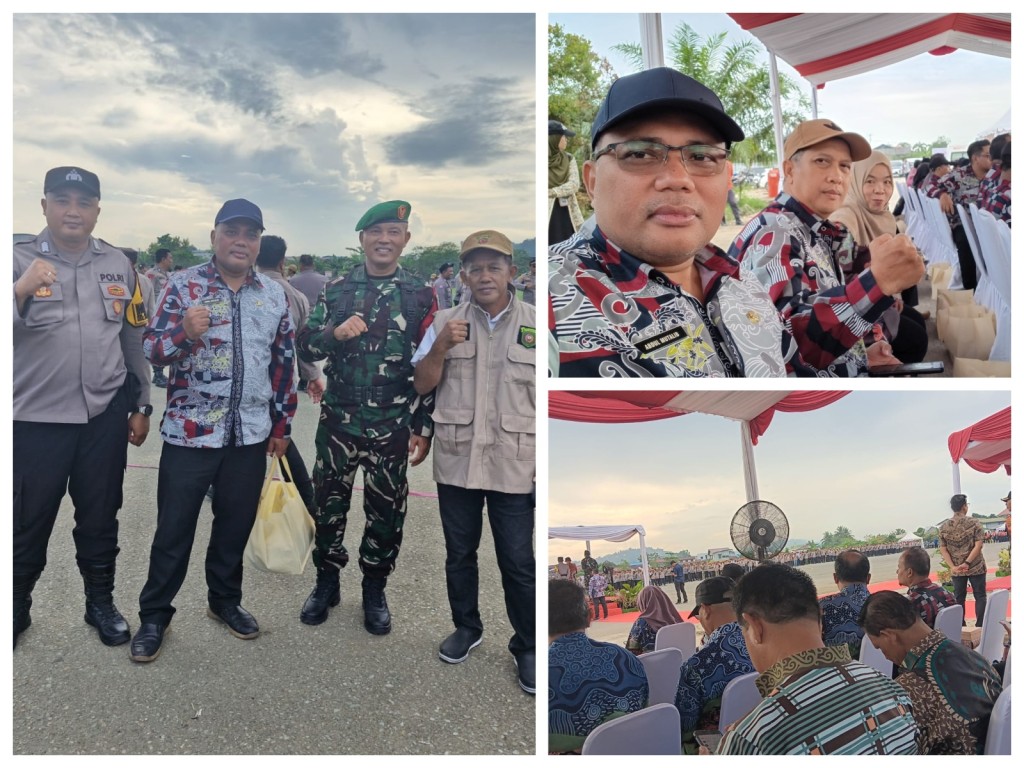 Apel Gelar Pasukan, Penyerahan BKO Petugas Ketertiban PAM TPS Se Kota Samarinda ke Polresta Samarinda dalam Rangka PAM Pilkada Serentak 2024