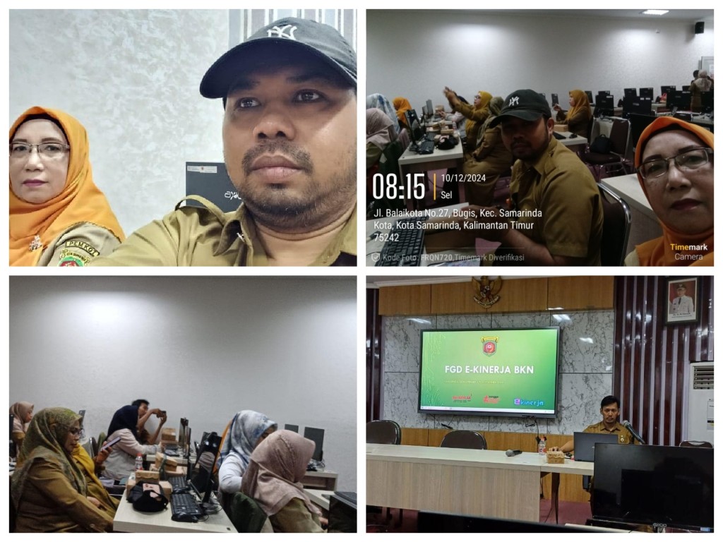 FGD E Kinerja BKN 2024 yang dilaksanakan oleh BKPSDM Kota Samarinda