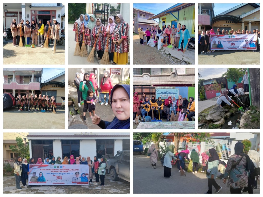 Gerakan Serentak Pemberantasan Sarang Nyamuk dalam Rangkaian Peringatan Hari Ibu Ke 96 "Perempuan Menyapa, Perempuan Berdaya Menuju Indonesia Emas 2045