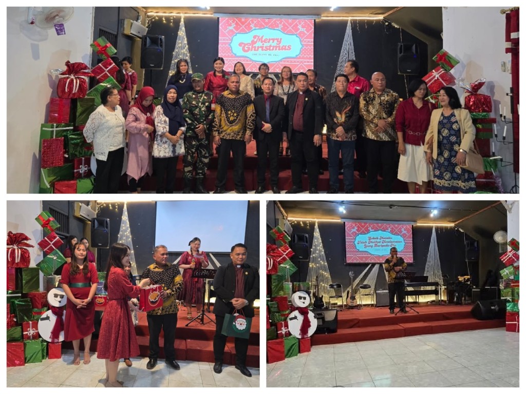 Menghadiri Perayaan Natal Bersama di GKII Bukit Zaitun BIP