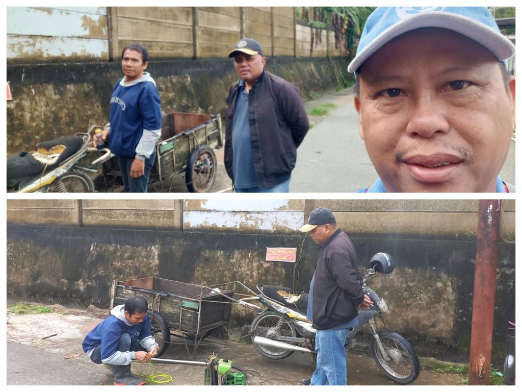 Pelaksanaan gotong royong di RT. 25