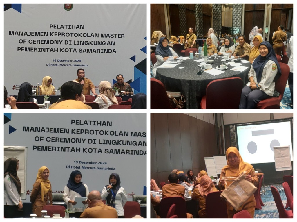 Pelatihan Manajemen Keprotokolan dan Master of Ceremony