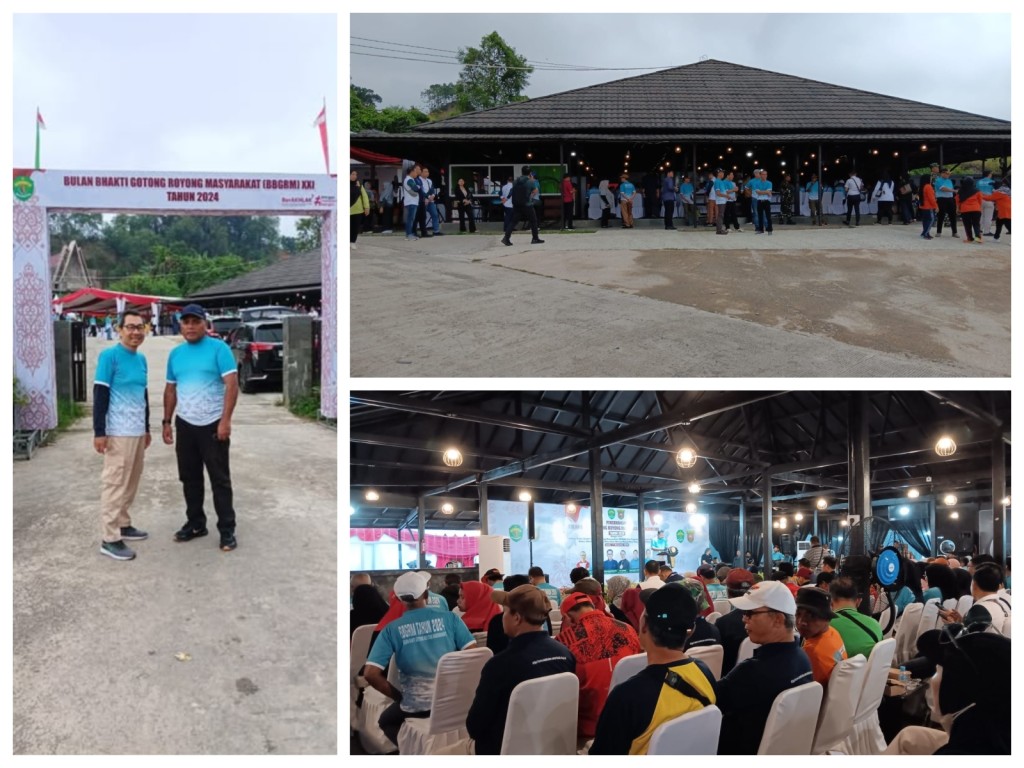 Pencanangan Bulan Bakti Gotong Royong Ke - 21 Tingkat Provinsi Kalimantan Timur Tahun 2024
