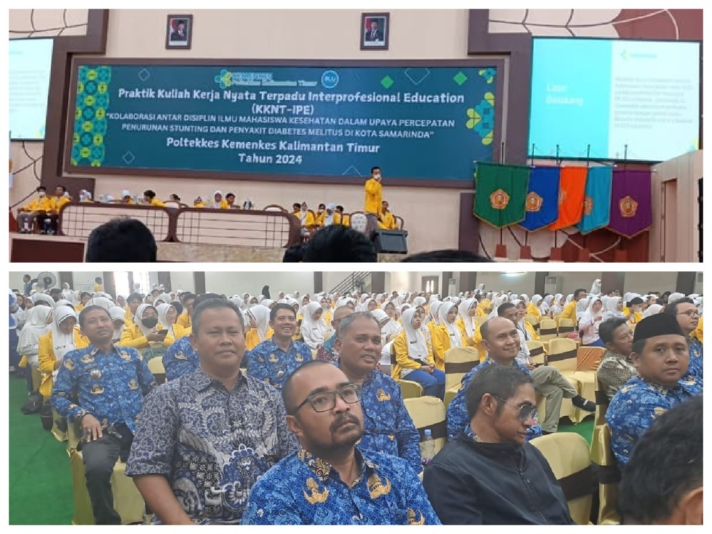 Penutupan Praktik Kuliah Kerja Nyata Terpadu Interprofessional Education (KKNT-IPE) Mahasiswa Politeknik Kesehatan Kemenkes Kaltim Tahun 2024