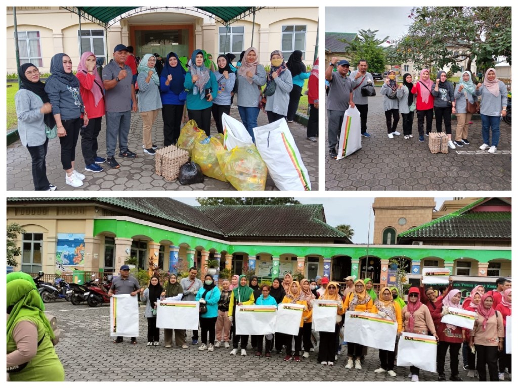 Pungut, Pilah dan Sedekah Sampah yang dilaksanakan oleh DLH Kota Samarinda bersama Kecamatan
