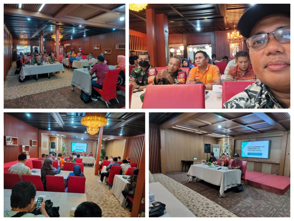 Rapat koordinasi forum komunikasi pimpinan Kecamatan Sungai Kunjang