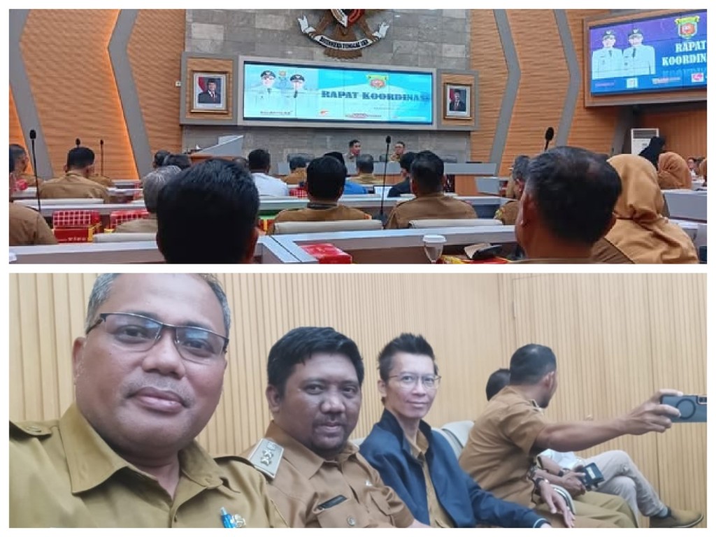 Rapat koordinasi yang dipimpin oleh Wali Kota Samarinda bertempat di Ruang Mangkupelas Balaikota Samarinda