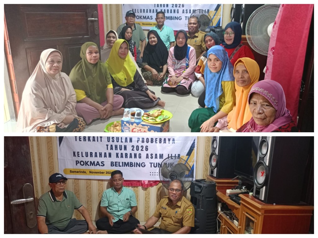 Rembug Warga di RT. 14 Kelurahan Karang Asam Ilir