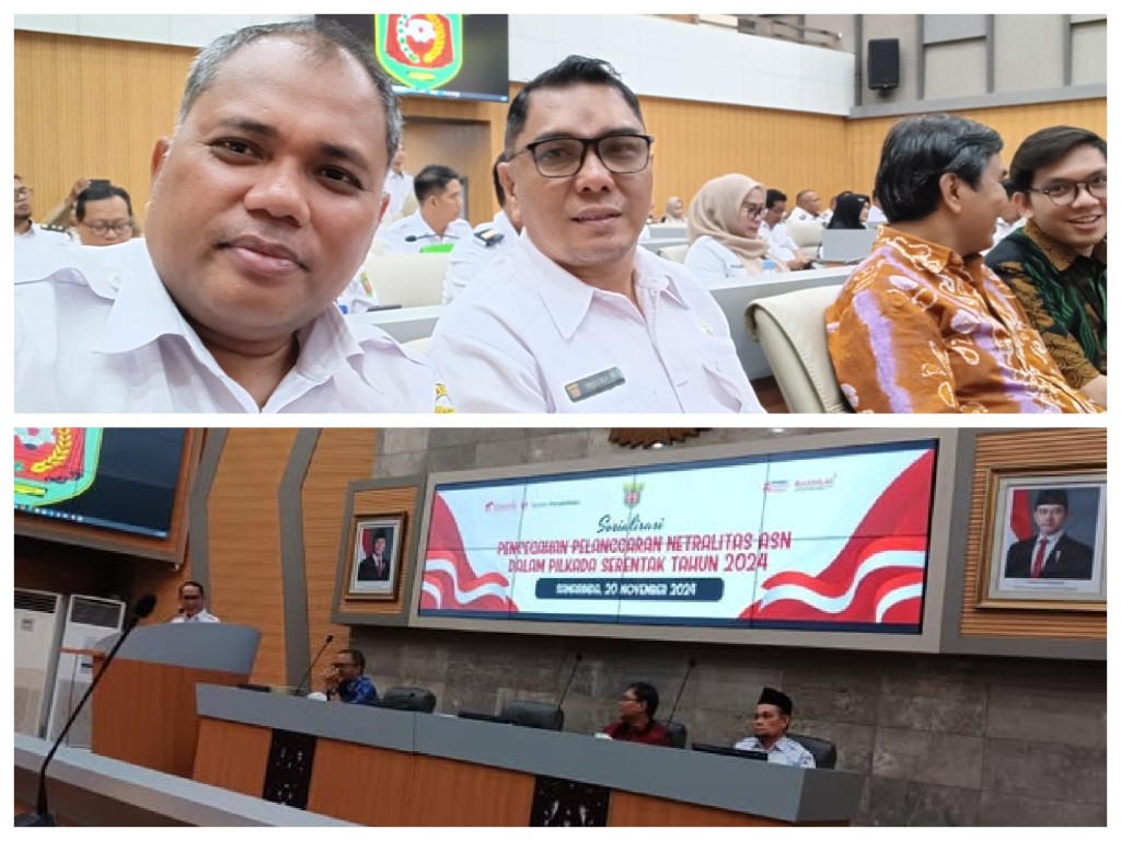 Sosialisasi tentang Pencegahan Pelanggaran Netralitas ASN Pemilihan Kepala Daerah Serentak Tahun 2024