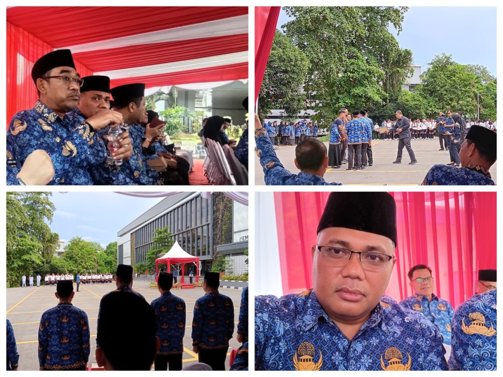 Upacara memperingati Hari Ulang Tahun Korps Pegawai Republik Indonesia (KOPRI) Ke - 53