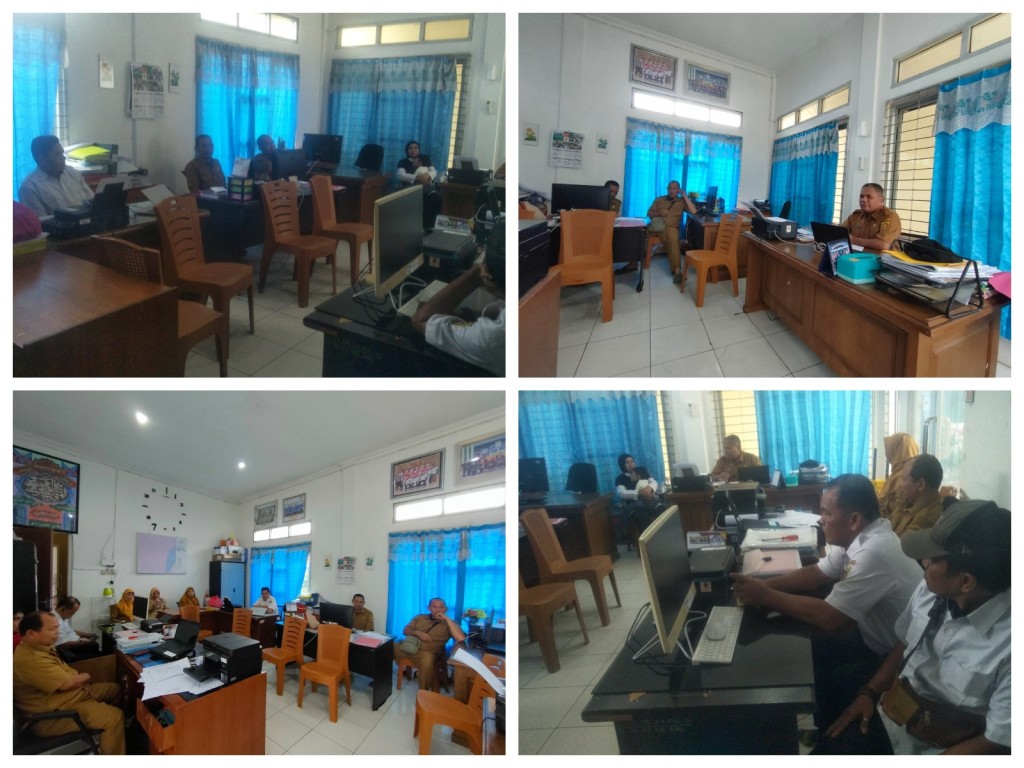 Rapat koordinasi di Lingkungan Kelurahan Karang Asam Ilir