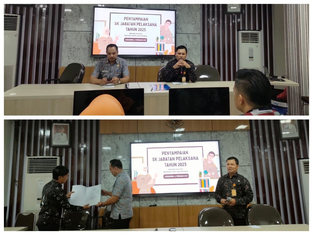 Penyampaian Informasi yang dilaksanakan oleh BKPSDM Kota Samarinda