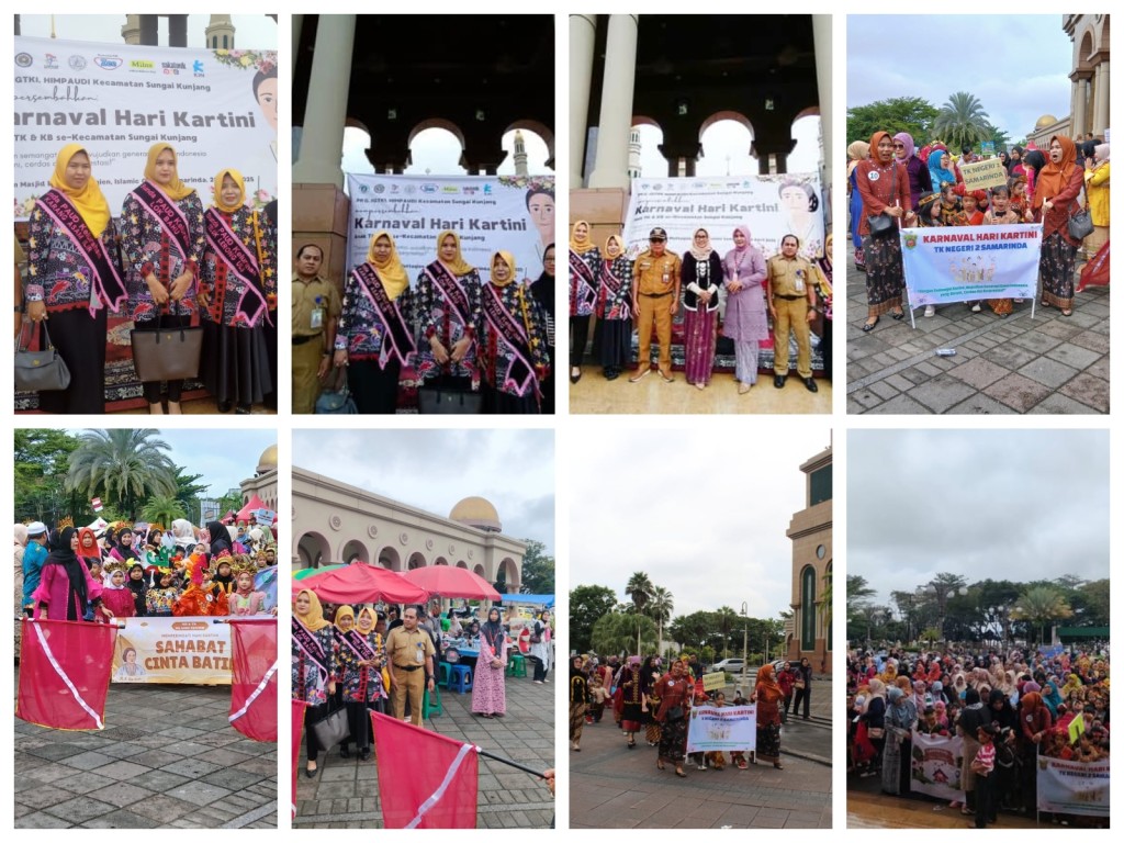 Karnaval Hari Kartini PAUD Se Kecamatan Sungai Kunjang