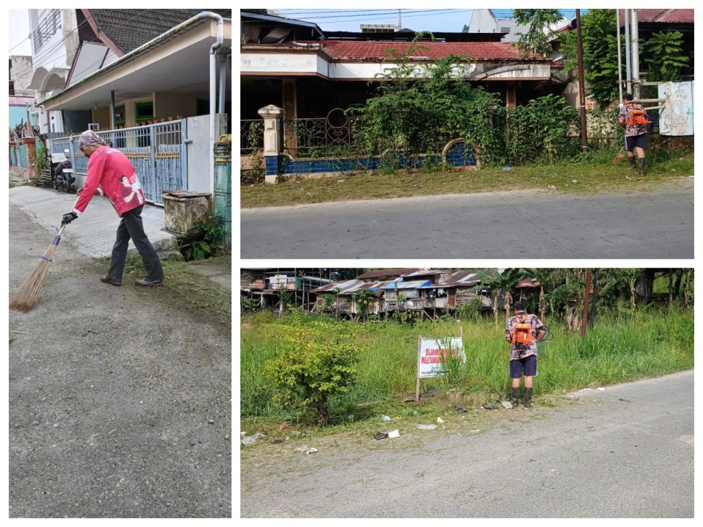 Pelaksanaan Gotong Royong di RT. 27