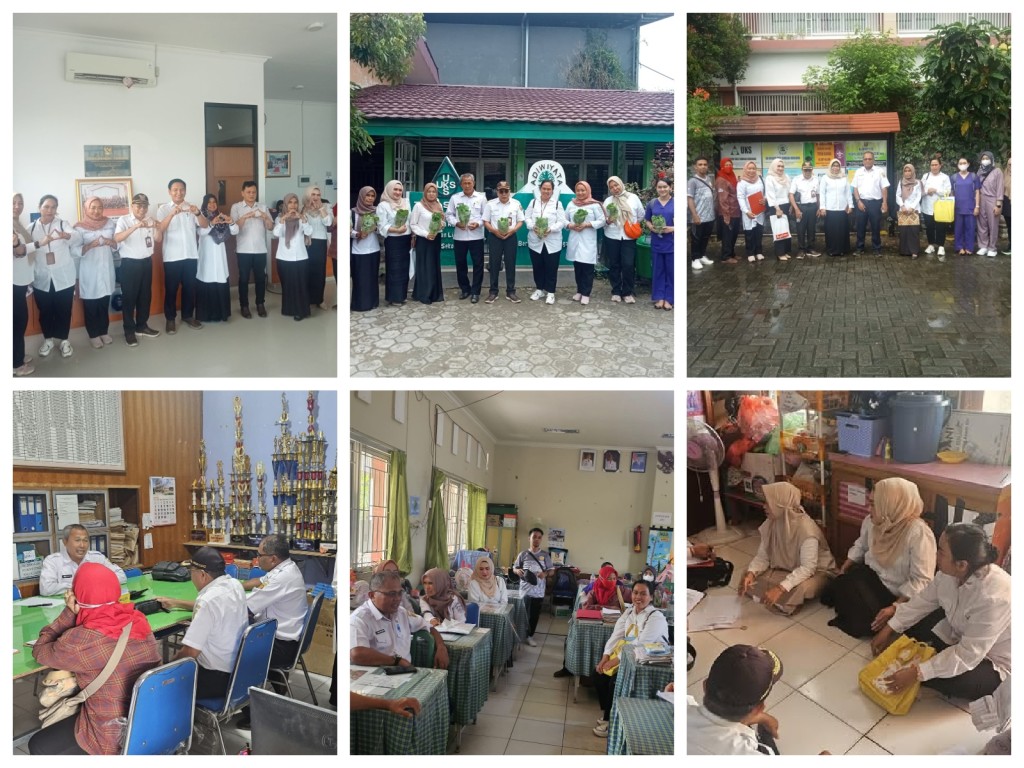 Pendampingan Tim UKS Kecamatan Sungai Kunjang dalam Rangka Stratifikasi Sekolah Sehat di Kelurahan Karang Asam Ilir