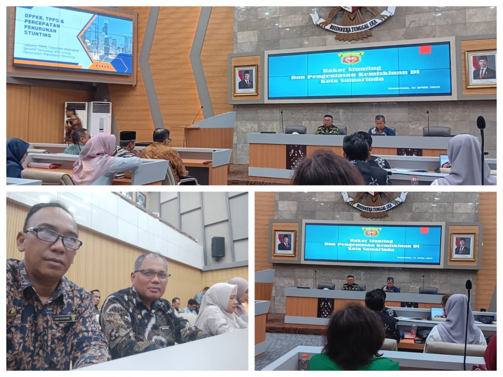 Rakor Stunting dan Pengentasan Kemiskinan di Kota Samarinda
