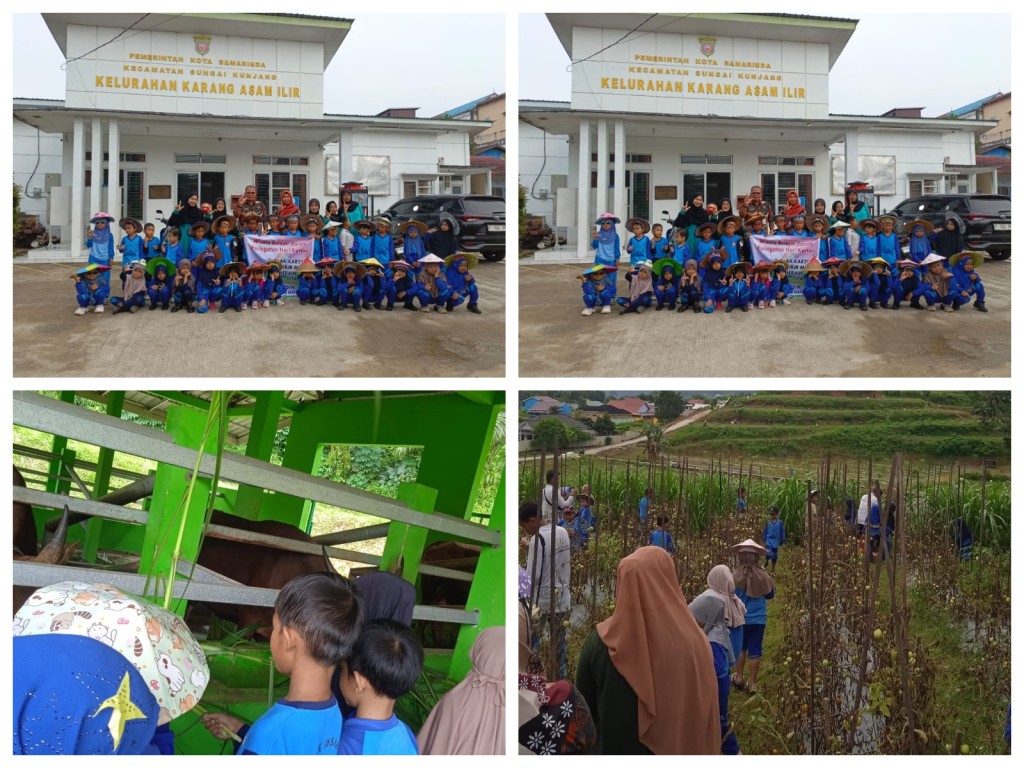 Rumah Kreatif Borneo Madani mengajak anak - anak didiknya Wisata Belajar dalam Peringatan Hari Kartini