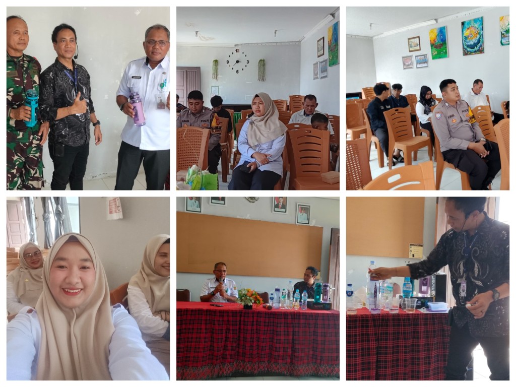 Sosialisasi dan edukasi air kesehatan air alkali