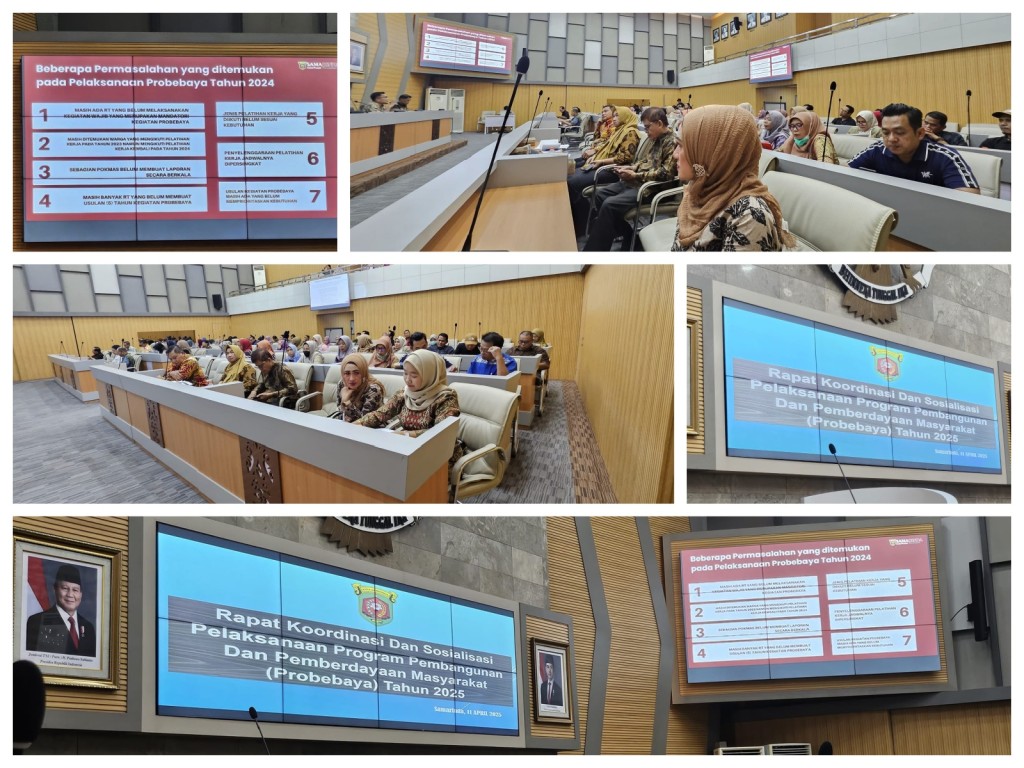 Sosialisasi Pelaksanaan Program Pembangunan dan Pemberdayaan Masyarakat (Probebaya) Tahun 2025