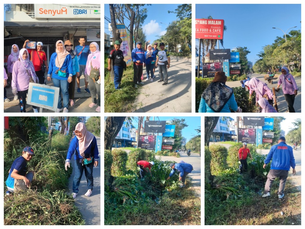 Gotong Royong Massal Se Kecamatan Sungai Kunjang